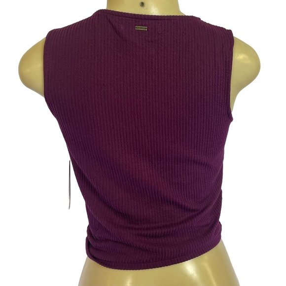 NWT Oneill Sleeveless Causal Boho Size Small Color Dark Purple Women's Top Tank - Picture 2 of 9